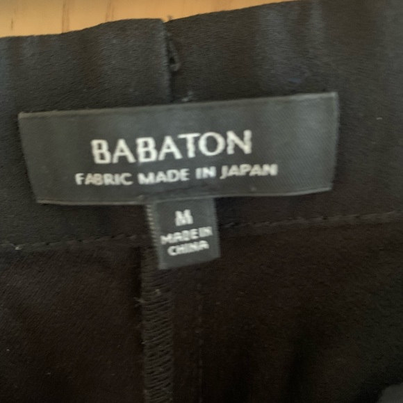 Womens medium  black elastic waist pants Babaton from Aritzia - Picture 3 of 4